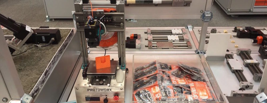 TINY 3D Drucker auf der Hannover Messe